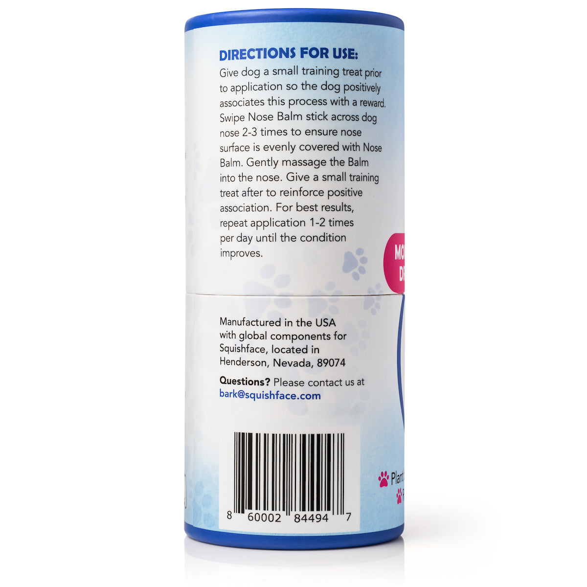 Squishface Nose Balm Instructions