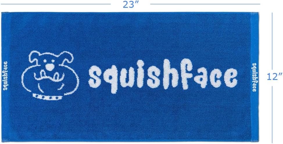 Squishface Dog Slobber Towel | Super-Absorbent & Durable