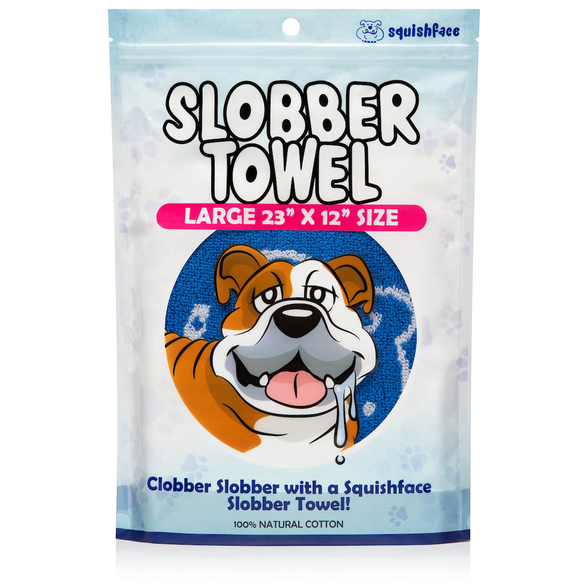 Squishface Dog Slobber Towel | Super-Absorbent & Durable